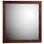 Strasser 01-215 Simplicity 32" X 30" Framed Bathroom Mirror in Dark Alder