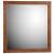 Strasser 01-214 Simplicity 32" X 30" Framed Bathroom Mirror in Medium Alder