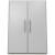 Strasser 01-525 Simplicity 25" Mdf Wall Mounted Bathroom Cabinet in Dewy Morning