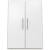 Strasser 01-526 Simplicity 25" Mdf Wall Mounted Bathroom Cabinet in Satin White