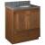 Strasser 01-158 Simplicity 30" Single Free Standing Vanity Cabinet Only - Less Vanity Top in Medium Alder