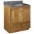 Strasser 01-157 Simplicity 30" Single Free Standing Vanity Cabinet Only - Less Vanity Top in Natural Alder