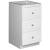 Strasser 01-172 Simplicity 34-1/2" Mdf And Plywood Bathroom Bridge Or Side Cabinet in Satin White