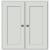 Strasser 01-461 Simplicity 25" Mdf And Plywood Wall Mounted Bathroom Cabinet in Dewy Morning