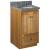 Strasser 01-205 Simplicity 18" Single Free Standing Vanity Cabinet Only - Less Vanity Top in Natural Alder