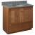 Strasser 01-142 Simplicity 36" Single Free Standing Vanity Cabinet Only - Less Vanity Top in Medium Alder