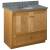 Strasser 01-141 Simplicity 36" Single Free Standing Vanity Cabinet Only - Less Vanity Top in Natural Alder