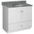 Strasser 01-140 Simplicity 36" Single Free Standing Vanity Cabinet Only - Less Vanity Top in Satin White