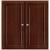 Strasser 01-728 Simplicity 25" Mdf And Plywood Wall Mounted Bathroom Cabinet in Dark Alder