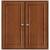 Strasser 01-727 Simplicity 25" Mdf And Plywood Wall Mounted Bathroom Cabinet in Medium Alder