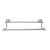 Top Knobs TUSC7BSN Tuscany Bath 20 1/2" Wall Mount Double Towel Bar in Brushed Stainless Steel