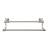 Top Knobs STK7BSN Stratton Bath 20" Wall Mount Double Towel Bar in Brushed Satin Nickel