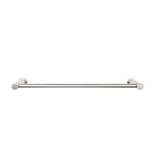 Top Knobs HOP8BSN Hopewell Bath 25 1/2" Wall Mount Single Towel Bar in Brushed Satin Nickel