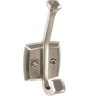 Top Knobs TK1060BSN Juliet 1 3/8" Wall Mount Robe Hook in Brushed Satin Nickel