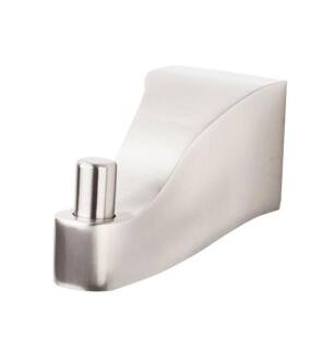 Top Knobs AQ1BSN Aqua Bath 1 1/4" Wall Mount Single Robe Hook in Brushed Satin Nickel