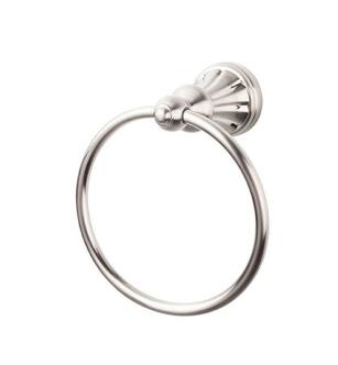 Top Knobs HUD5BSN Hudson Bath 7" Wall Mount Towel Ring in Brushed Satin Nickel