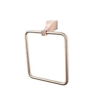 Top Knobs AQ5BB Aqua Bath 7 1/4" Wall Mount Towel Ring in Brushed Bronze