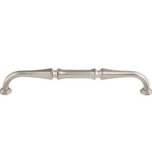Top Knobs TK343BSN Chareau 7" Center to Center Zinc Alloy Chalet Cabinet Pull in Brushed Satin Nickel