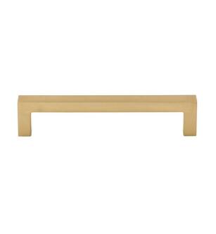Top Knobs M2157 Nouveau III 5 1/8" Center to Center Zinc Alloy Square Bar Cabinet Pull in Honey Bronze in Honey Bronze