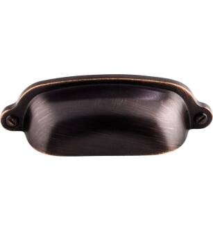 Top Knobs M1910 Dakota 2 5/8" Center to Center Zinc Alloy Cup Cabinet Pull in Tuscan Bronze