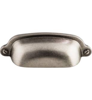 Top Knobs M1211 Dakota 2 5/8" Center to Center Zinc Alloy Cup Cabinet Pull in Pewter Antique