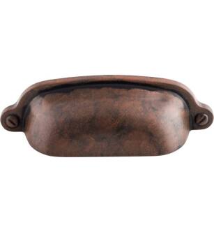 Top Knobs M1210 Dakota 2 5/8" Center to Center Zinc Alloy Cup Cabinet Pull in Patina Rouge