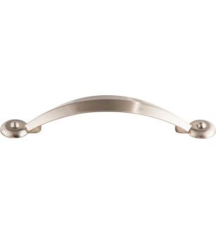 Top Knobs M1903 Dakota 3 3/4" Center to Center Zinc Alloy Angle Cabinet Pull in Brushed Satin Nickel