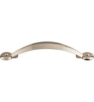 Top Knobs M1905 Dakota 3 3/4" Center to Center Zinc Alloy Angle Cabinet Pull in Polished Nickel