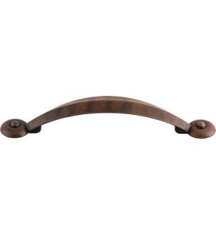 Top Knobs M1237 Dakota 3 3/4" Center to Center Zinc Alloy Angle Cabinet Pull in Patina Rouge