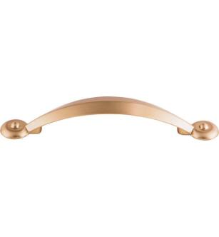 Top Knobs M1662 Dakota 3 3/4" Center to Center Zinc Alloy Angle Cabinet Pull in Brushed Bronze