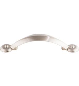 Top Knobs M1725 Dakota 3" Center to Center Zinc Alloy Angle Cabinet Pull in Brushed Satin Nickel