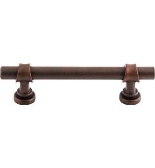 Top Knobs M1198 Dakota 3 3/4" Center to Center Zinc Alloy Bit Cabinet Pull in Patina Rouge