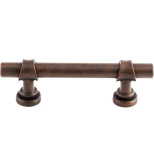 Top Knobs M1751 Dakota 3" Center to Center Zinc Alloy Bit Cabinet Pull in Patina Rouge