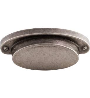 Top Knobs M1196 Dakota 2 5/8" Center to Center Zinc Alloy Cup Cabinet Pull in Pewter Antique