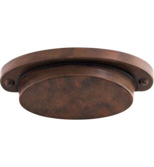 Top Knobs M1194 Dakota 2 5/8" Center to Center Zinc Alloy Cup Cabinet Pull in Oil Rubbed Bronze