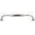 Top Knobs TK383BSN Chareau 7 1/2" Center to Center Zinc Alloy Shrewsbury D-Shaped Cabinet Pull in Brushed Satin Nickel