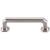 Top Knobs TK287BSN Chareau 3 3/4" Center to Center Zinc Alloy Emerald Cabinet Pull in Brushed Satin Nickel