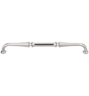 Top Knobs TK344BSN Chareau 9" Center to Center Zinc Alloy Chalet Cabinet Pull in Brushed Satin Nickel