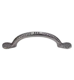 Top Knobs M47 Britannia 3 3/4" Center to Center Cast Iron Warwick Cabinet Pull in Cast Iron