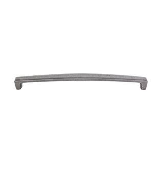 Top Knobs M1814 Britannia 12" Center to Center Cast Iron Channel Cabinet Pull in Cast Iron