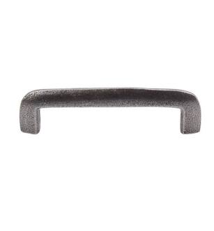 Top Knobs M1801 Britannia 3 7/8" Center to Center Cast Iron Wedge Cabinet Pull in Cast Iron