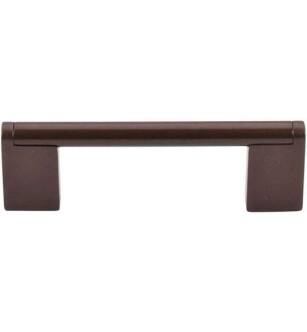 Top Knobs M1069 Bar Pulls 3 3/4" Center to Center Steel Princetonian Bar Cabinet Pull in Oil Rubbed Bronze