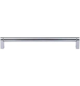 Top Knobs M2093 Bar Pulls 8 7/8" Center to Center Pennington Cabinet Pull in Polished Chrome