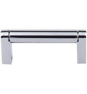 Top Knobs M2089 Bar Pulls 3" Center to Center Pennington Cabinet Pull in Polished Chrome