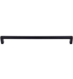 Top Knobs M1020 Bar Pulls 11 3/8" Center to Center Steel Pennington Bar Cabinet Pull in Flat Black
