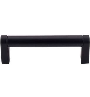 Top Knobs M1016 Bar Pulls 3 3/4" Center to Center Steel Pennington Bar Cabinet Pull in Flat Black