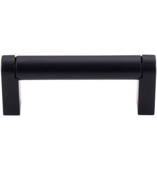 Top Knobs M1015 Bar Pulls 3" Center to Center Steel Pennington Bar Cabinet Pull in Flat Black