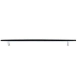 Top Knobs M1852 Bar Pulls 15" Center to Center Steel Hopewell Bar Cabinet Pull in Polished Chrome