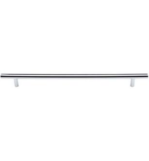 Top Knobs M1851 Bar Pulls 11 3/8" Center to Center Steel Hopewell Bar Cabinet Pull in Polished Chrome