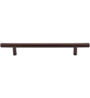 Top Knobs M759 Bar Pulls 6 3/8" Center to Center Steel Hopewell Bar Cabinet Pull in Oil Rubbed Bronze